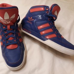 Adidas shoes hi top size 8